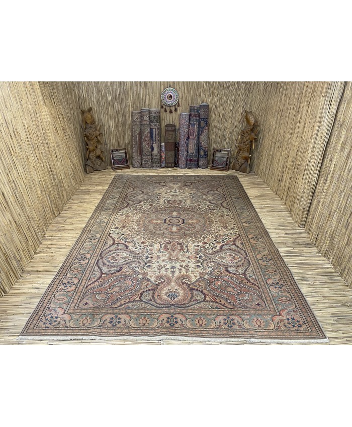 Turkish Kayseri Handmade Wool on Cotton Carpet – FREE SHIPPING..!